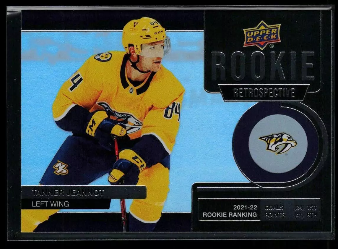 2022-23 Upper Deck Rookie Retrospective #RR20 Tanner Jeannot