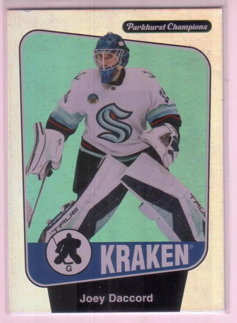 2024-25 Parkhurst Champions Rainbow Foil Board #49 Joey Daccord