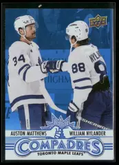 2025-26 Upper Deck Compadres #CM3 William Nylander/Auston Matthews