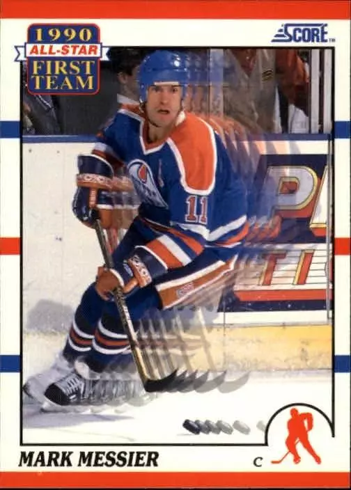 1990-91 Score #315 Mark Messier AS1