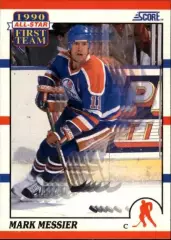 1990-91 Score #315 Mark Messier AS1