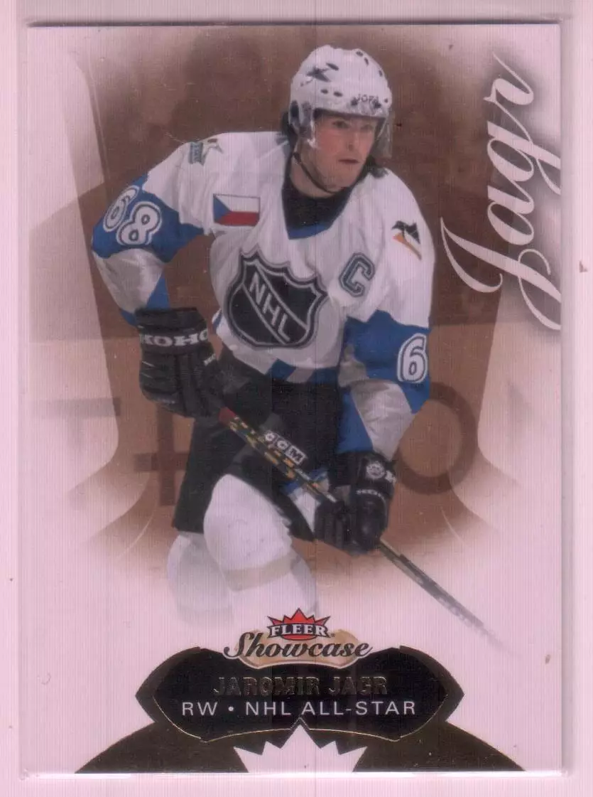 2014-15 Fleer Showcase #49 Jaromir Jagr