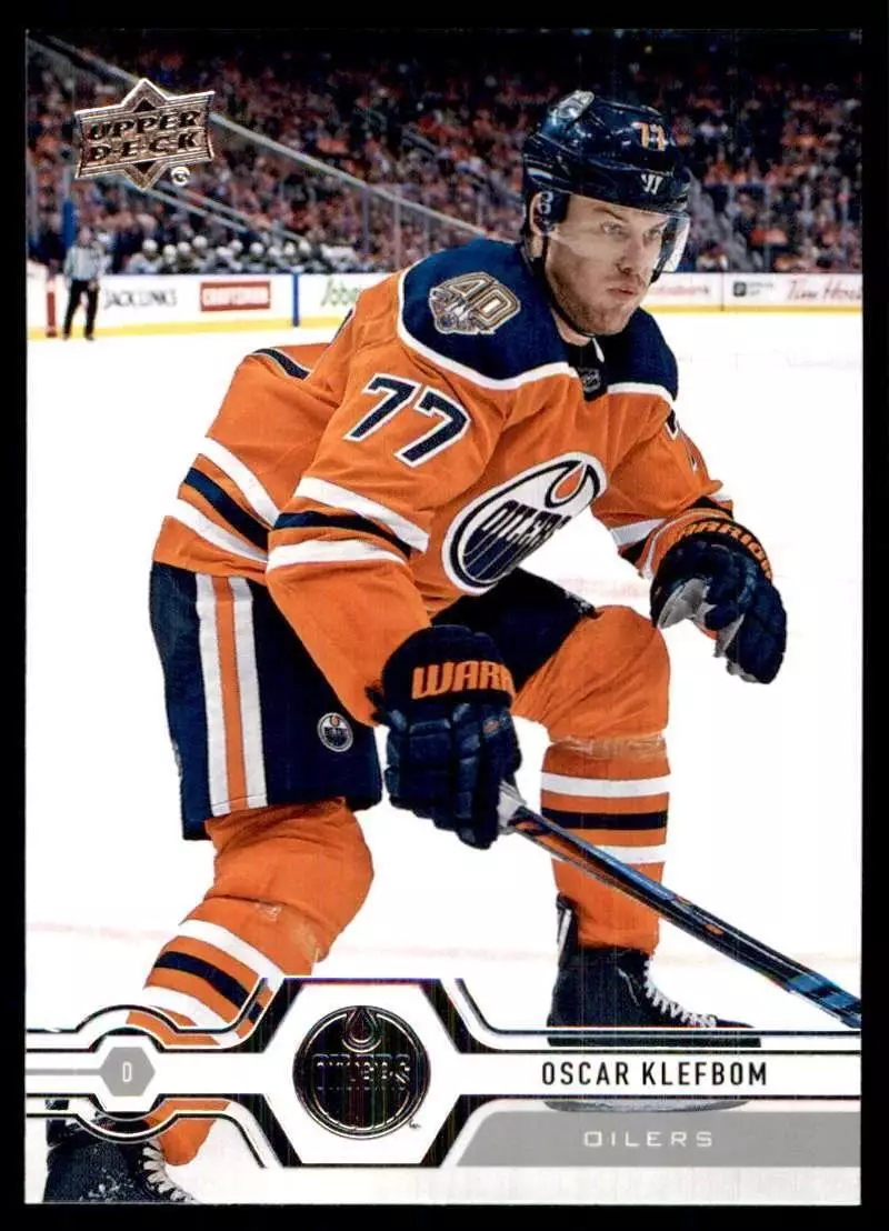 2019-20 Upper Deck #189 Oscar Klefbom