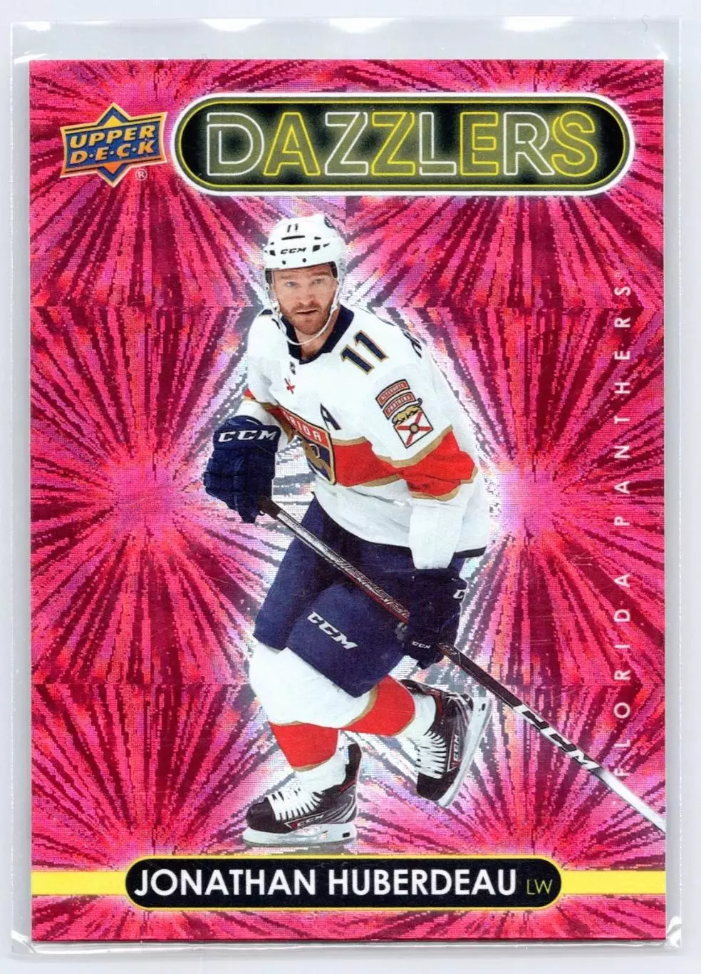 2021-22 Upper Deck Dazzlers Red #DZ22 Jonathan Huberdeau