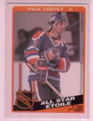 1984-85 O-Pee-Chee #217 Paul Coffey AS
