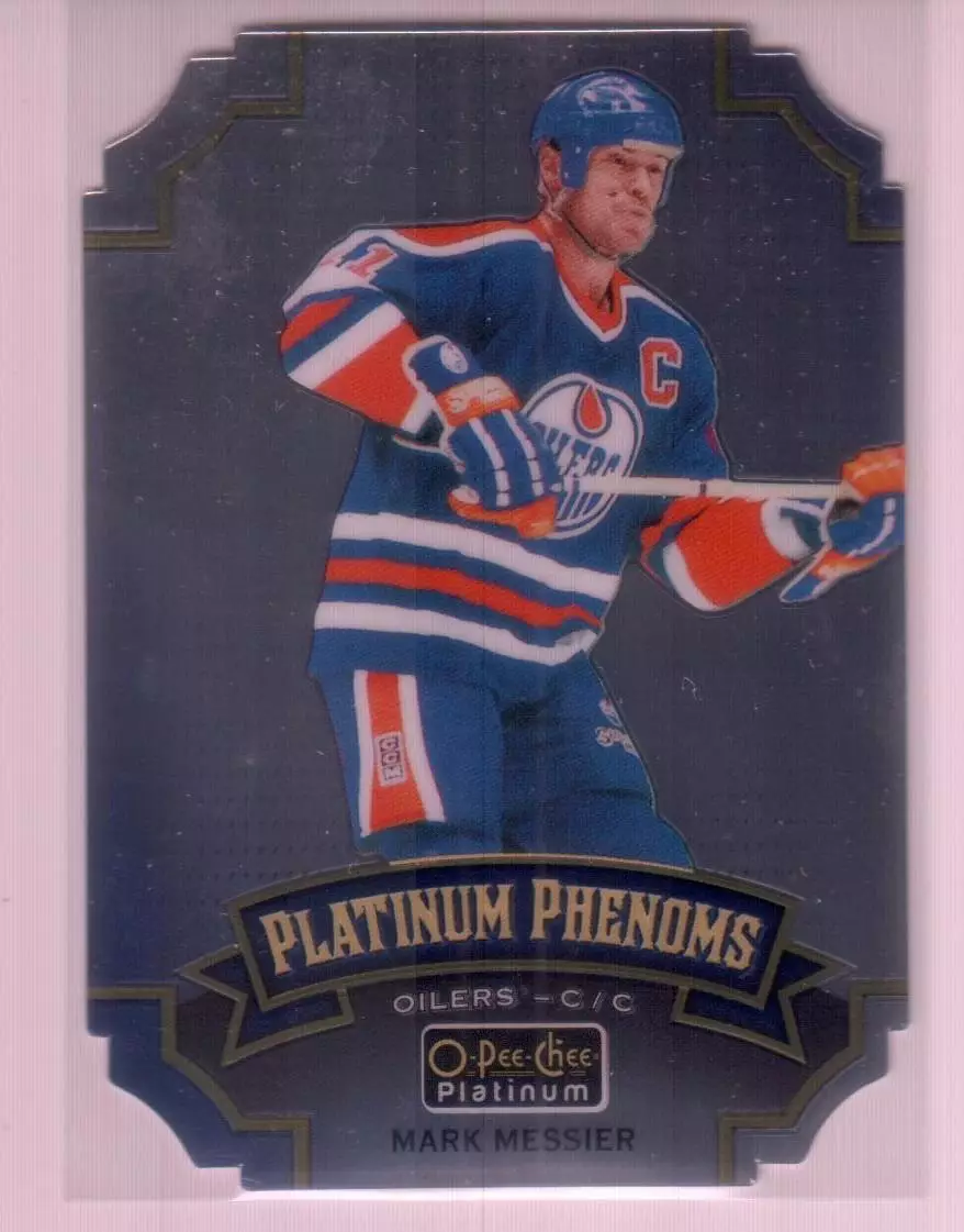 2016-17 O-Pee-Chee Platinum Platinum Phenoms Die Cuts #OPPMM Mark Messier