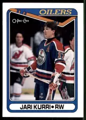 1990-91 O-Pee-Chee #108 Jari Kurri