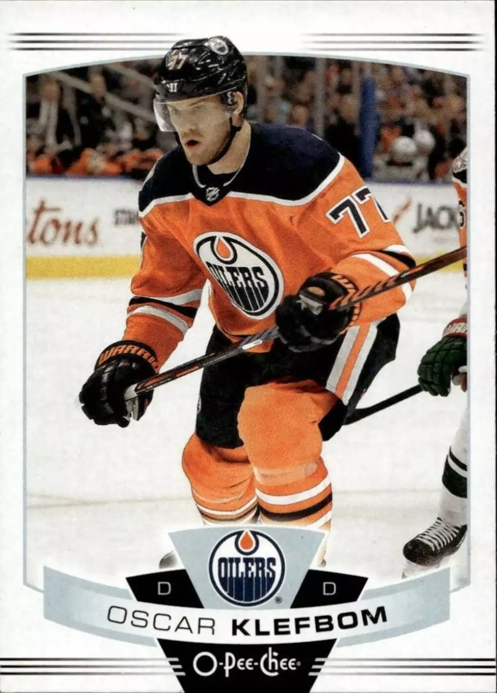 2019-20 O-Pee-Chee #12 Oscar Klefbom
