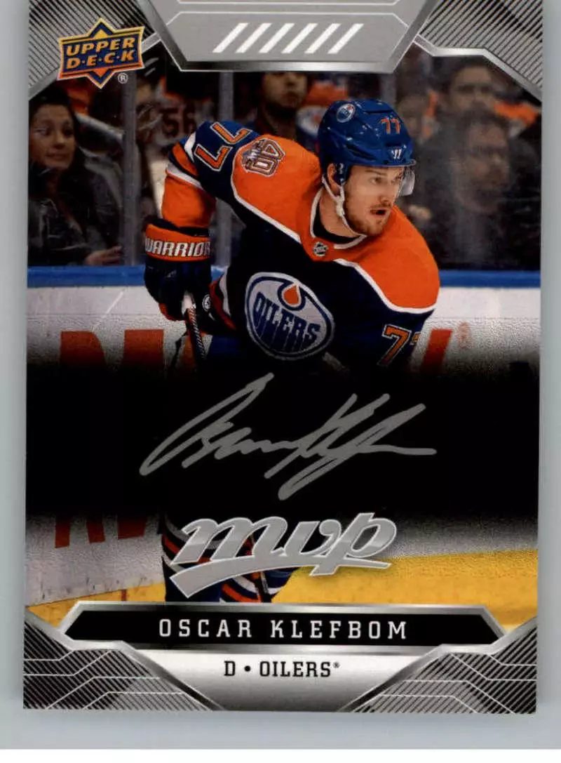 2019-20 Upper Deck MVP Silver Script #148 Oscar Klefbom