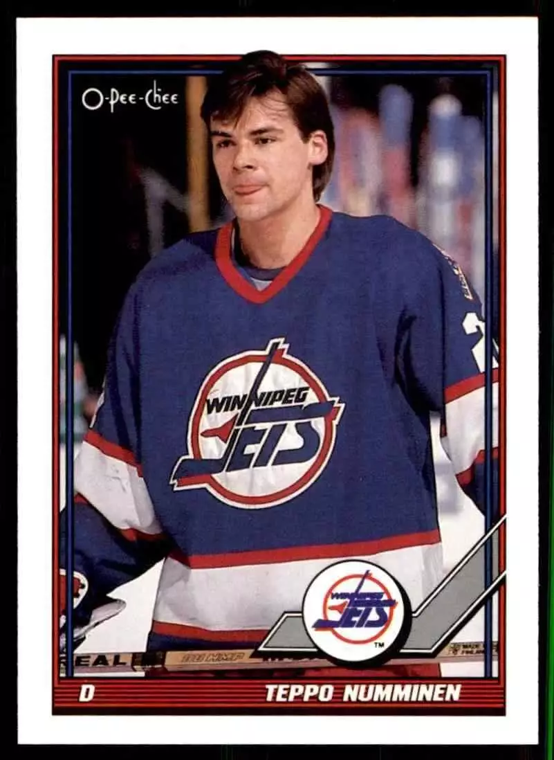 1991-92 O-Pee-Chee #274 Teppo Numminen