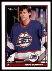 1991-92 O-Pee-Chee #274 Teppo Numminen
