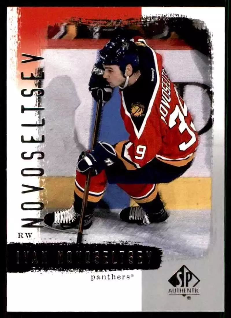 2000-01 SP Authentic #40 Ivan Novoseltsev