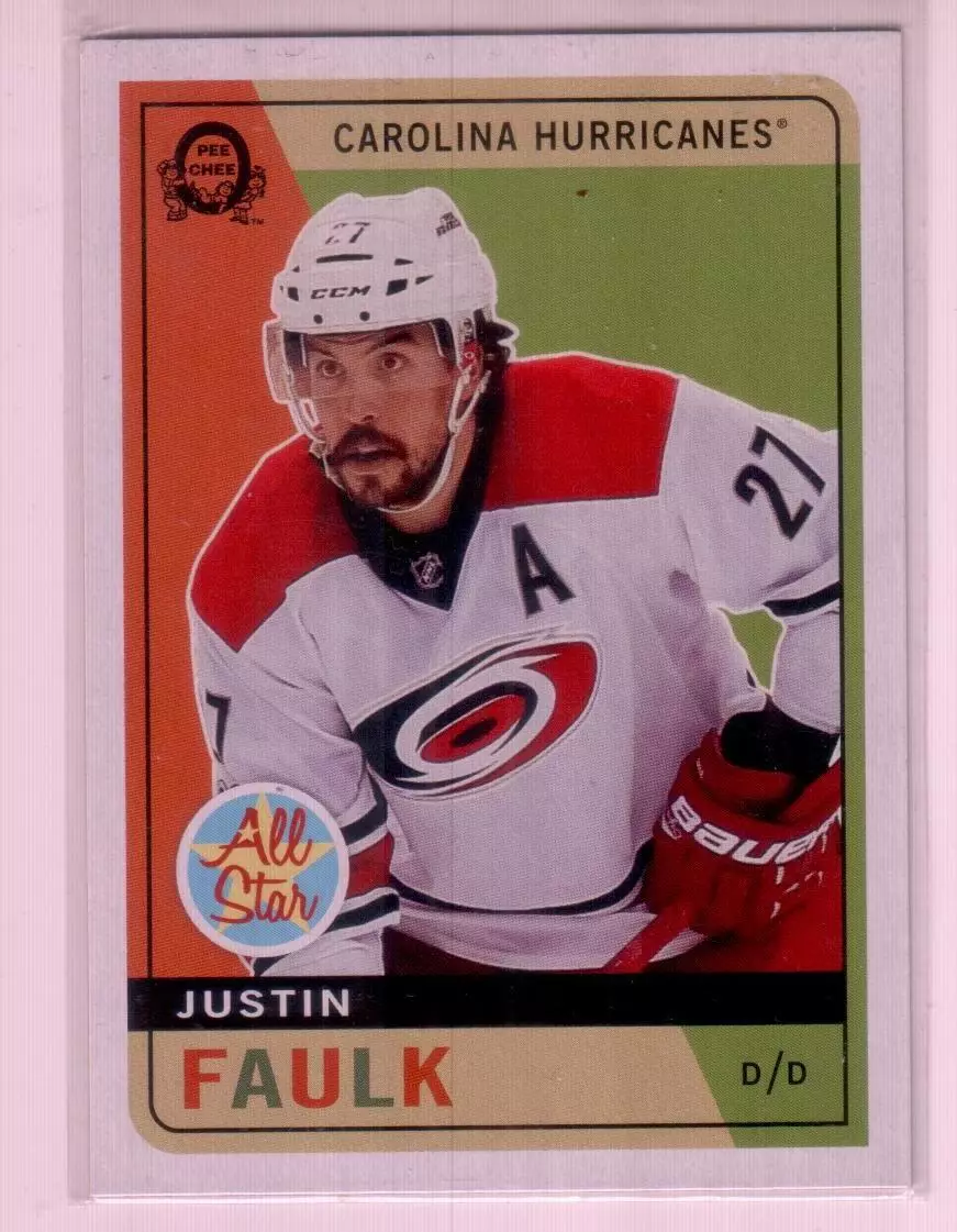 2017-18 O-Pee-Chee Retro #238 Justin Faulk