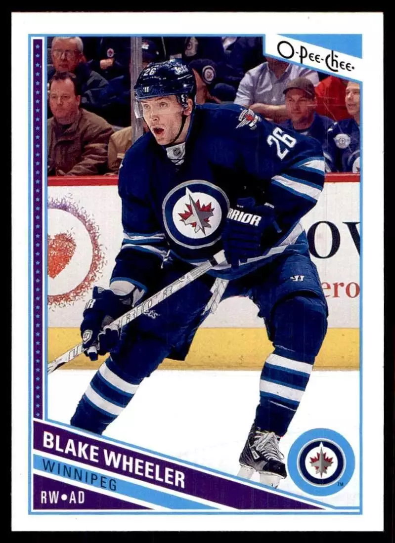 2013-14 O-Pee-Chee #476 Blake Wheeler