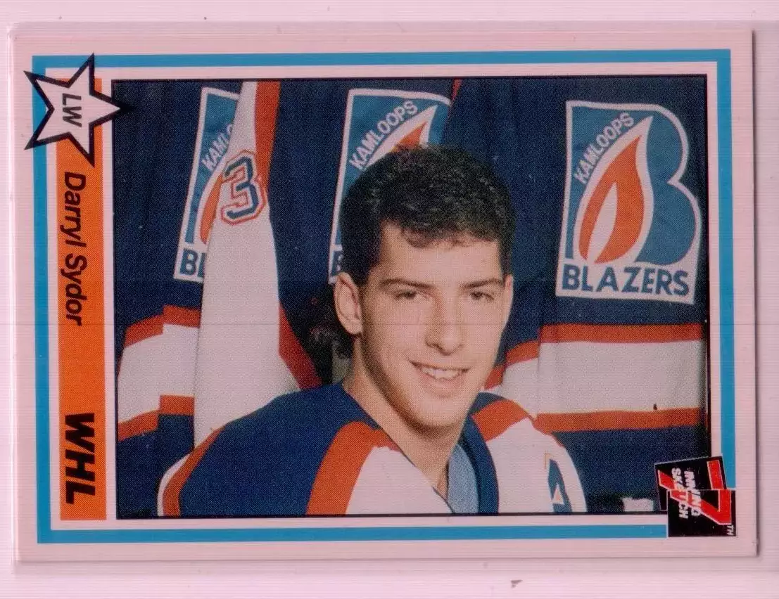 1990-91 7th Inning Sketch WHL #307 Darryl Sydor