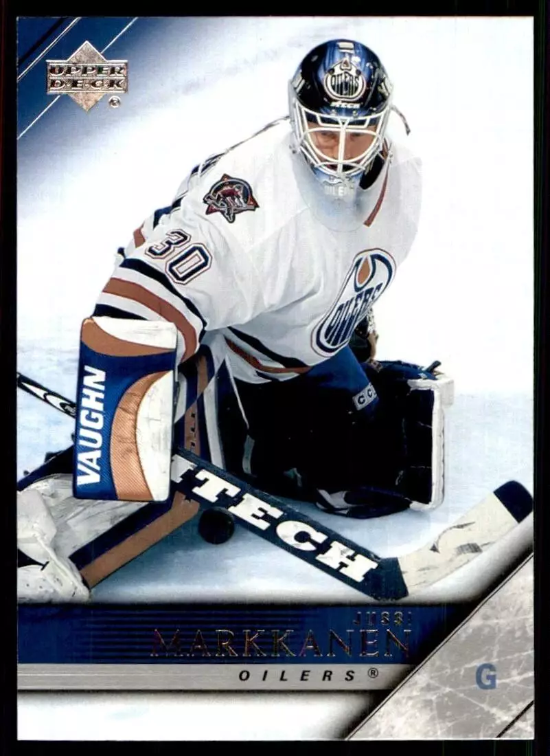 2005-06 Upper Deck #321 Jussi Markkanen