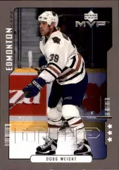2000-01 Upper Deck MVP Third Stars #74 Doug Weight