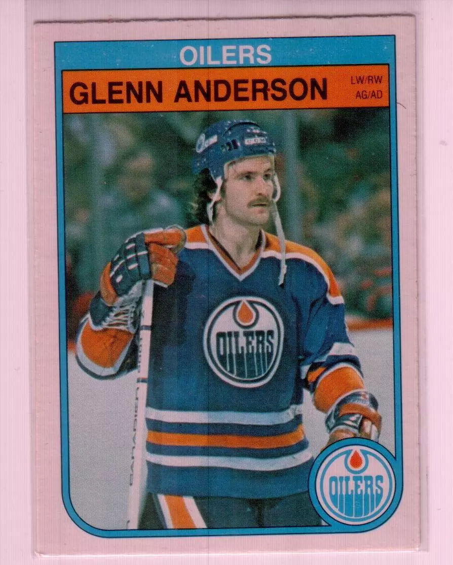 1982-83 O-Pee-Chee #100 Glenn Anderson