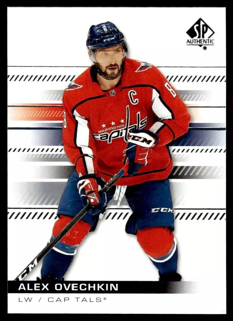 2019-20 SP Authentic #100 Alex Ovechkin