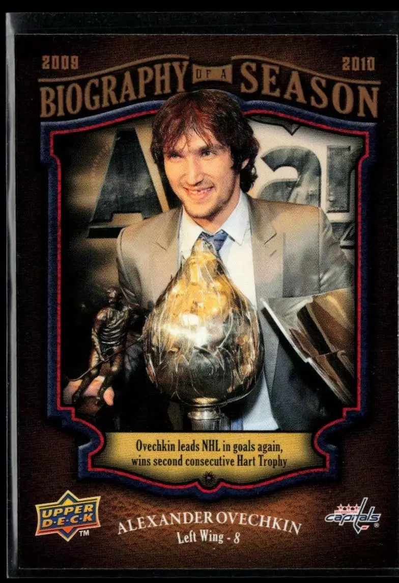 2009-10 Upper Deck Biography of a Season #BOS3 Alexander Ovechkin