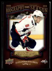 2009-10 Upper Deck Biography of a Season #BOS22 Alexander Ovechkin