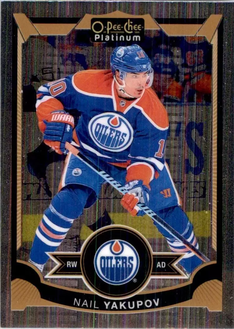 2015-16 O-Pee-Chee Platinum #58 Nail Yakupov