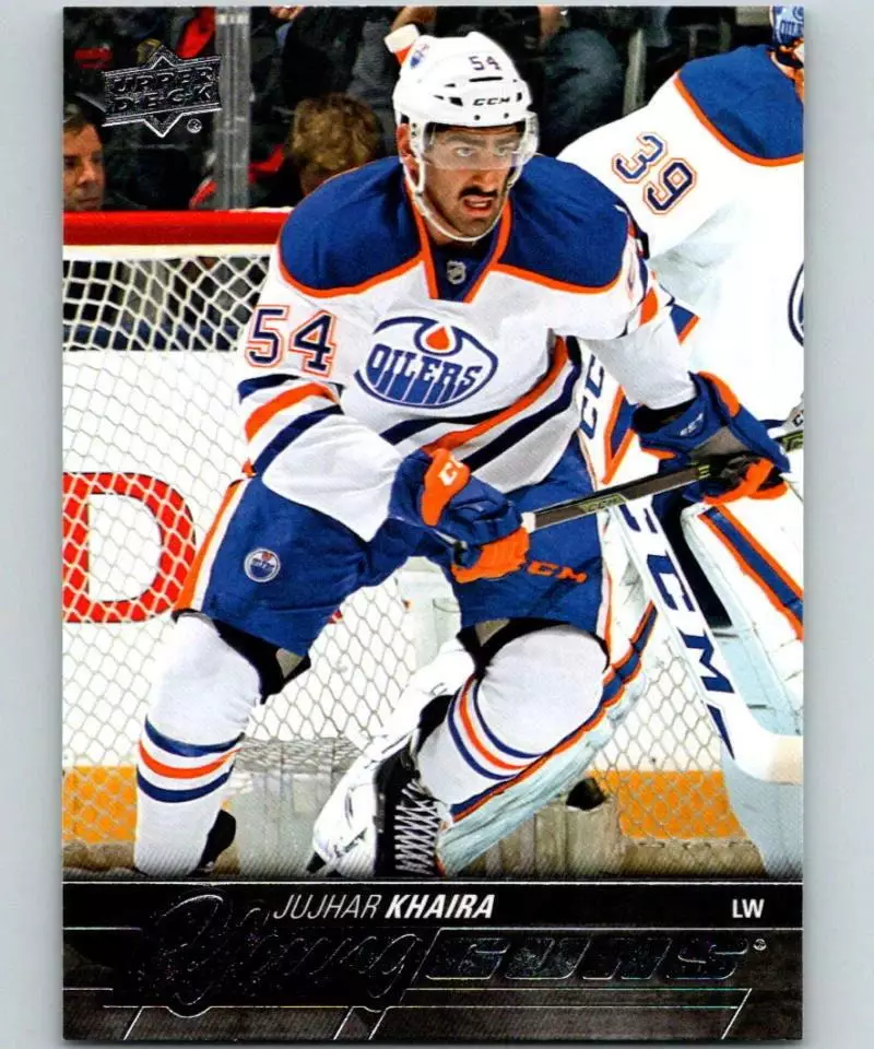 2015-16 Upper Deck #456 Jujhar Khaira YG RC