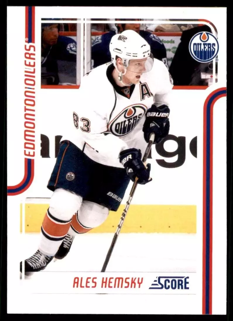 2011-12 Score #186 Ales Hemsky