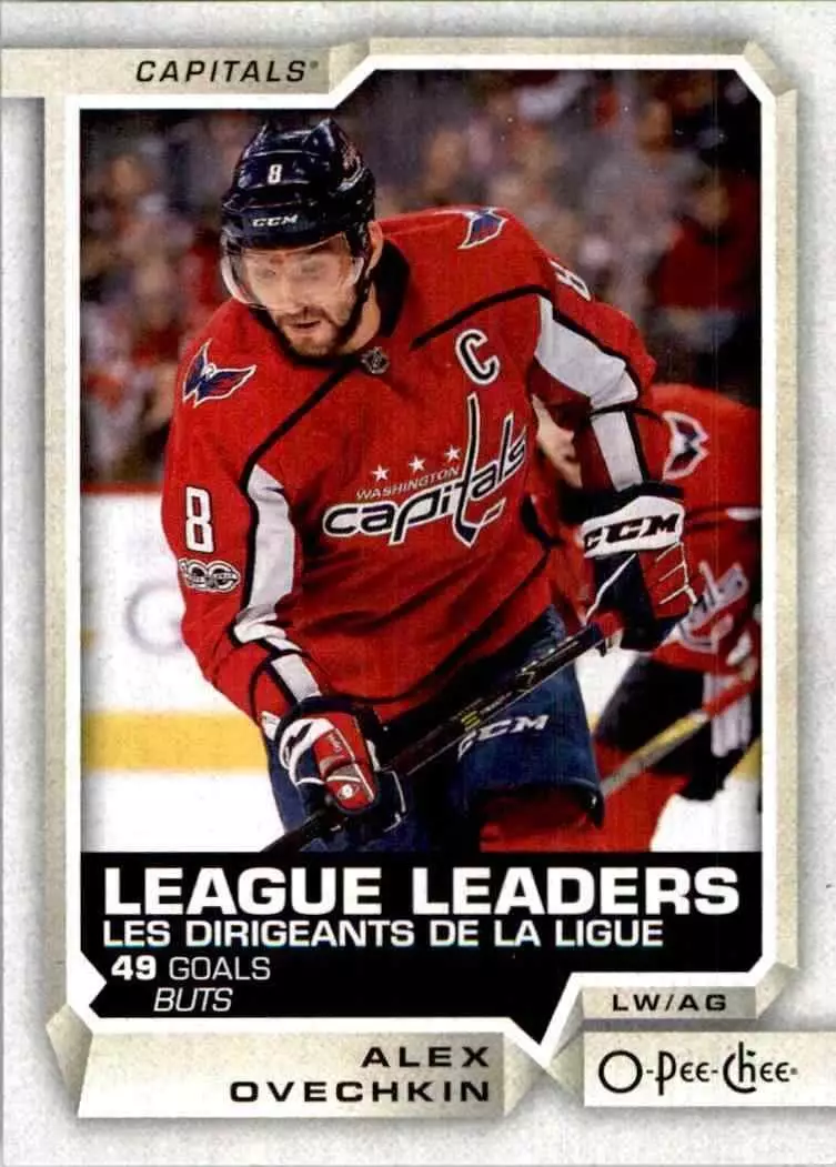 2018-19 O-Pee-Chee #592 Alexander Ovechkin LL