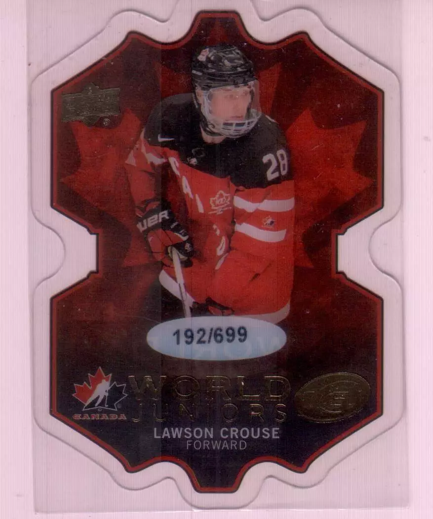2016-17 Upper Deck Ice World Juniors #WJLC Lawson Crouse