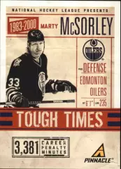 2011-12 Pinnacle Tough Times #5 Marty McSorley