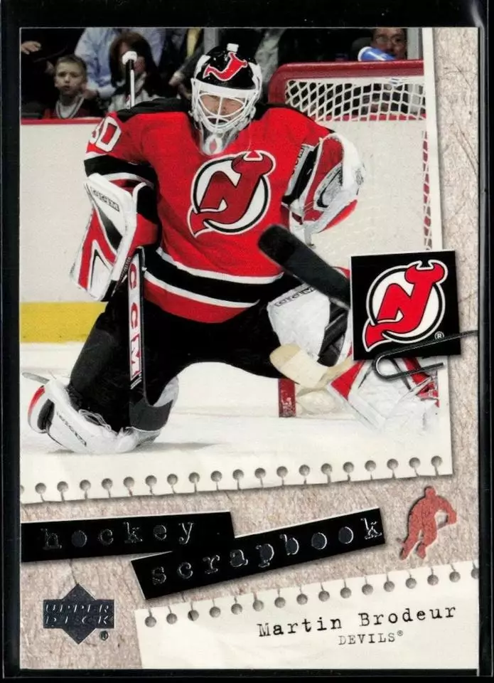 2005-06 Upper Deck Scrapbooks #HS30 Martin Brodeur