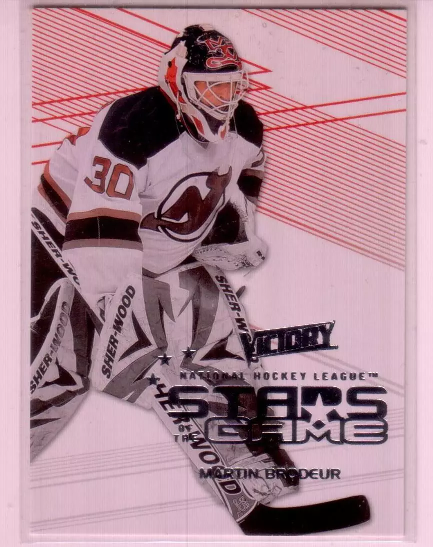 2010-11 Upper Deck Victory Stars of the Game #SOGMB Martin Brodeur
