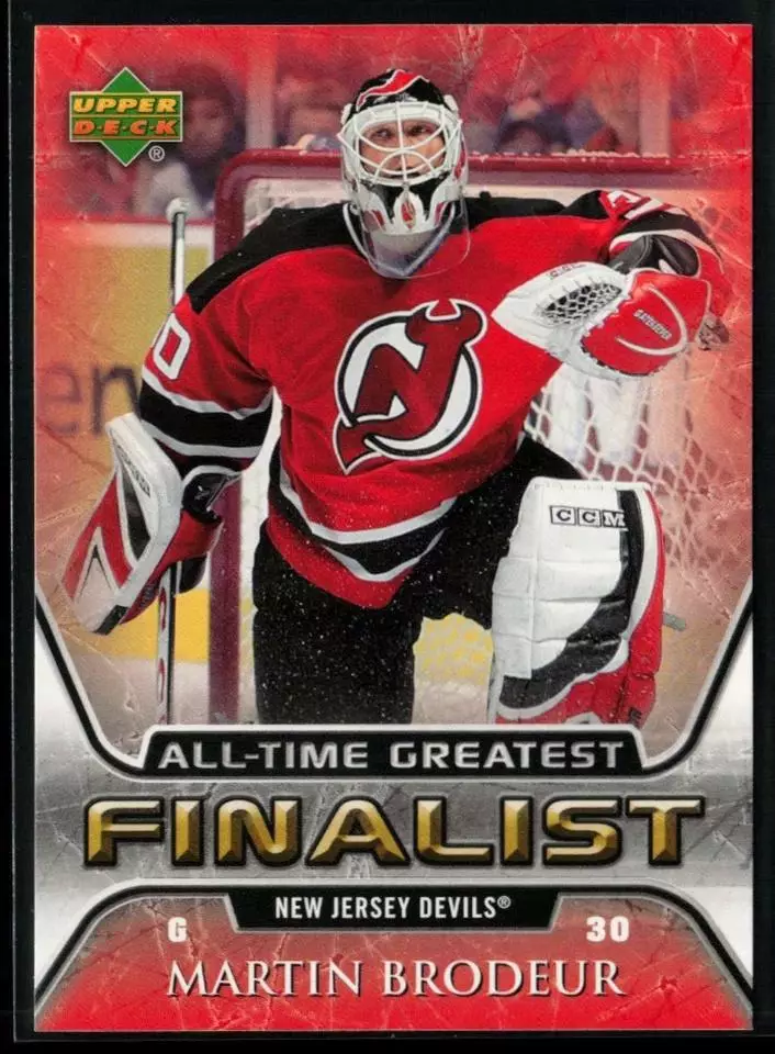 2005-06 Upper Deck All-Time Greatest #35 Martin Brodeur