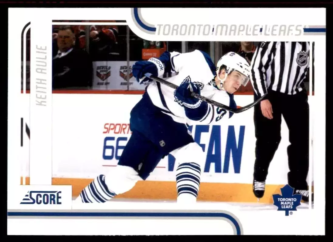 2011-12 Score #438 Keith Aulie