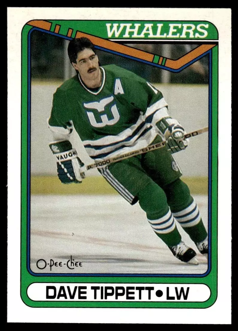 1990-91 O-Pee-Chee #183 Dave Tippett