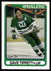 1990-91 O-Pee-Chee #183 Dave Tippett
