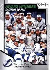 2020-21 O-Pee-Chee #610 Tampa Bay Lightning AW