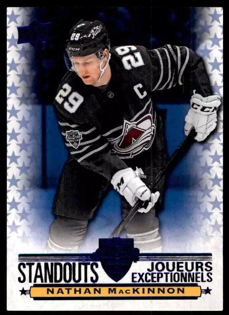 2020-21 Upper Deck Tim Hortons All Star Standouts #AS10 Nathan MacKinnon