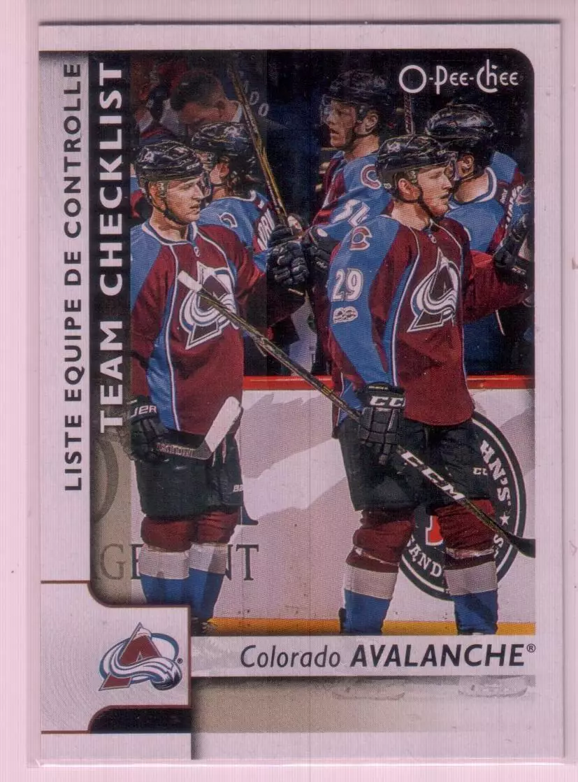 2017-18 O-Pee-Chee #568 Colorado Avalanche CL