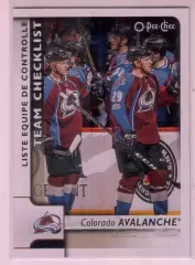 2017-18 O-Pee-Chee #568 Colorado Avalanche CL