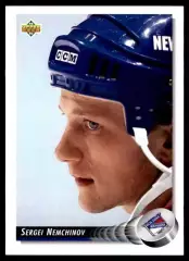 1992-93 Upper Deck #298 Sergei Nemchinov