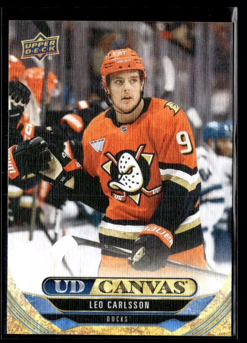 2024-25 Upper Deck UD Canvas #C265 Leo Carlsson (Ext Ser)