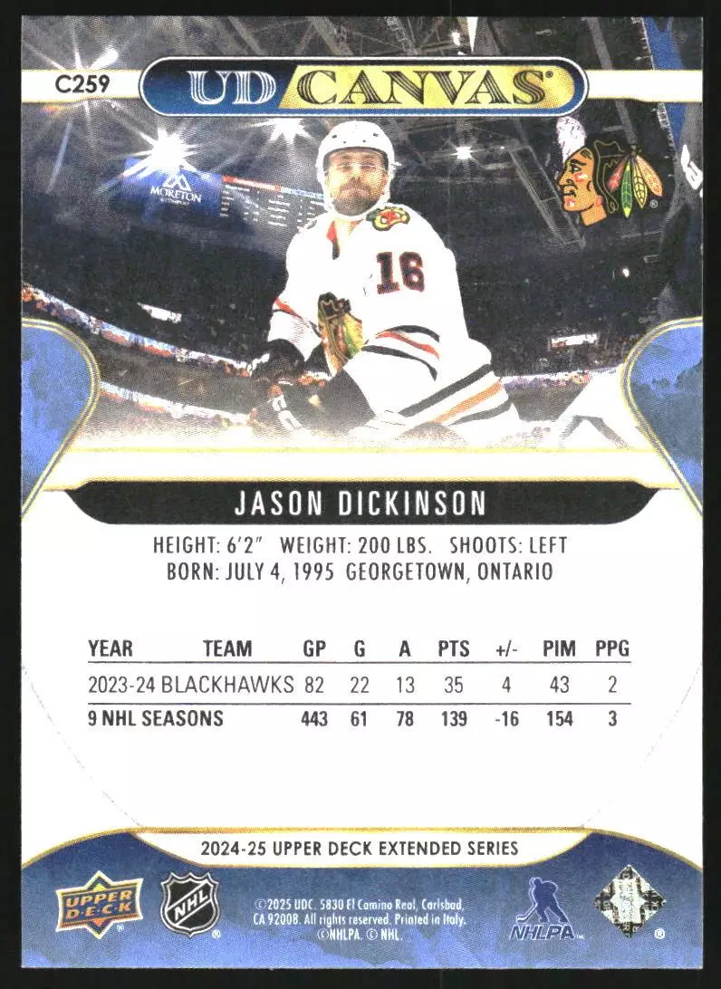 2024-25 Upper Deck UD Canvas #C257 Travis Sanheim (Ext Ser) 1