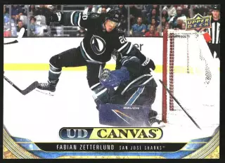 2024-25 Upper Deck UD Canvas #C129 Fabian Zetterlund