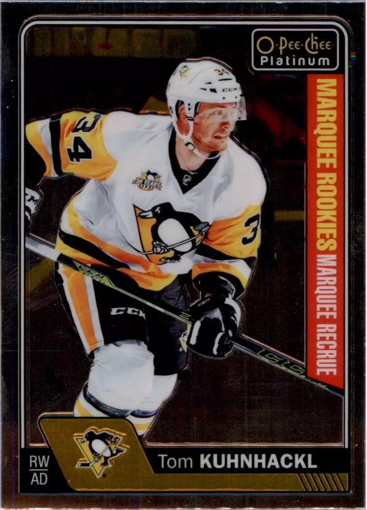 2016-17 O-Pee-Chee Platinum #177 Tom Kuhnhackl RC