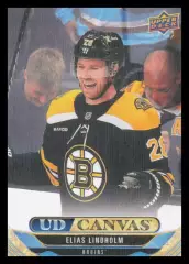 2024-25 Upper Deck UD Canvas #C292 Elias Lindholm