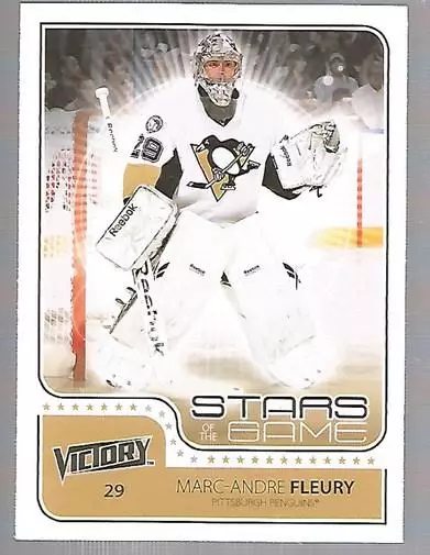 2011-12 Upper Deck Victory Stars of the Game #SOGMF Marc-Andre Fleury