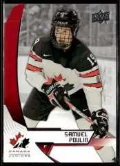 2019-20 Upper Deck Team Canada Juniors #9 Samuel Poulin