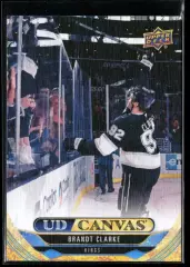2024-25 Upper Deck UD Canvas #C334 Brandt Clarke